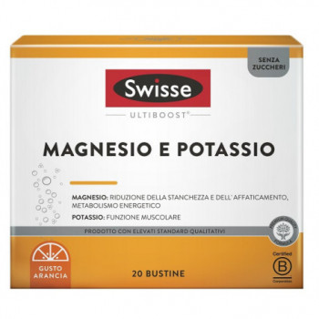 SWISSE ULTIBOOST MAGNESIO E POTASSIO 20 BUSTINE