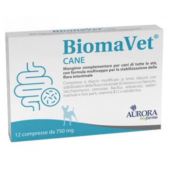 BIOMAVET CANE 750MG 12 COMPRESSE