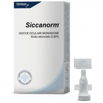 SICCANORM GOCCE OCULARI 20 FLACONCINI MONODOSE 0,33 ML