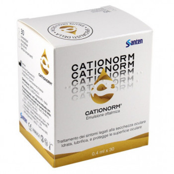 CATIONORM GOCCE 30 FIALE MONODOSE DA 0,40 ML