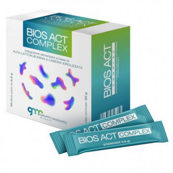 BIOS ACT COMPLEX 20 STICK PACK 2,5 G CONTIENE DERIVATI DEL LATTE