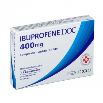 IBUPROFENE DOC 12 CPR RIV 400MG