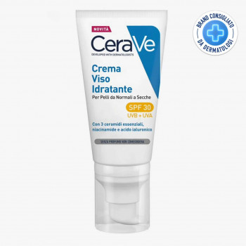 CERAVE CREMA VISO IDRAT SPF30 24 ORE CON ACIDO IALURONICO 52ML