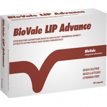BIOVALE LIP ADVANCE 30 CAPSULE SENZA GLUTINE SENZA LATTOSIO