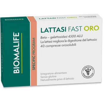 LATTASI FAST ORO 40 COMPRESSE