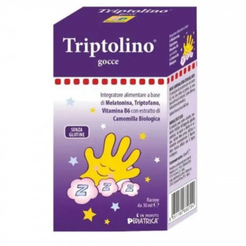 PEDIATRICA TRIPTOLINO INTEGRATORE DI MELATONINA PER BAMBINI IN GOCCE 30ML