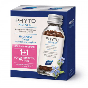 PHYTO PHYTOPHANERE DUO INTEGRATORE CADUTA CAPELLI E UNGHIE 180 CAPSULE