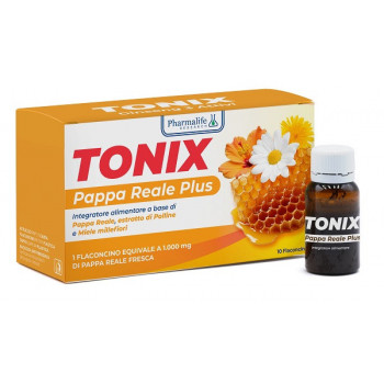 TONIX PAPPA REALE PLUS 10 FLACONCINI DA 15 ML