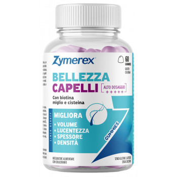 ZYMEREX GUM BELLEZZA CAPELLI 60 GOMMOSE