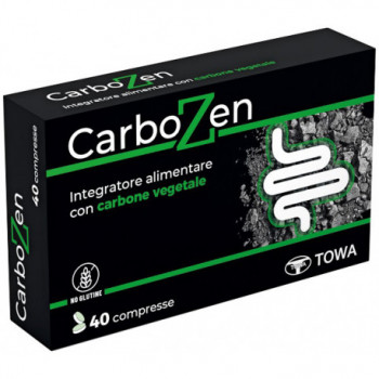CARBOZEN 40 COMPRESSE SENZA GLUTINE