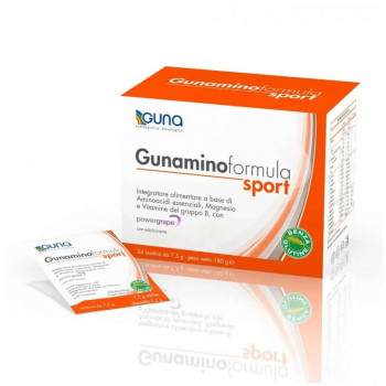 GUNA GUNAMINOFORMULA SPORT INTEGRATORE PER INTENSA ATTIVITÀ SPORTIVA 24BST