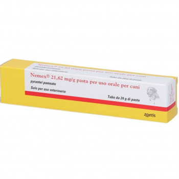 NEMEX CANI ANTIPARASSITARIO CANI OROSOLUBILI PASTA TUBO 24G