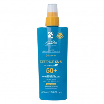 BIONIKE DEFENCE SUN LATTE SPRAY SOLARE SPF50+ PROTEZIONE MOLTO ALTA 200ML