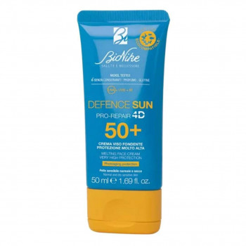 BIONIKE DEFENCE SUN CREMA VISO FONDENTE SPF50+ PROTEZIONE MOLTO ALTA 50ML
