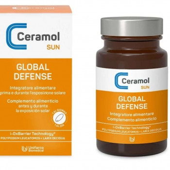 CERAMOL GLOBAL DEFENSE INTEGRATORE ANTIOSSIDANTE PELLE 30CPR