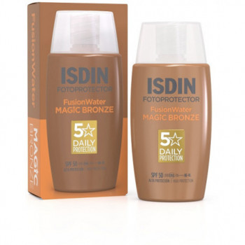 ISDIN FUSION WATER MAGIC COLOR BRONZE SPF50 SOLARE VISO 50ML