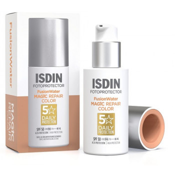 ISDIN FUSION WATER MAGIC REPAIR COLOR SPF50 SOLARE VISO 50ML