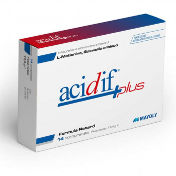 MAYOLY ACIDIF PLUS FORMULA RETARD INTEGRATORE VIE URINARIE 14 COMPRESSE