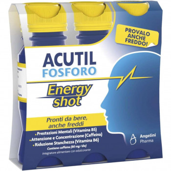 ACUTIL FOSFORO ENERGY SHOT INTEGRATORE ENERGETICO 3X60ML