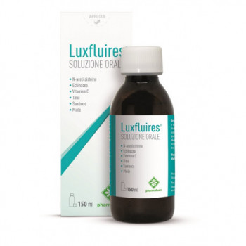 LUXFLUIRES SOLUZIONE ORALE 150 ML SENZA GLUTINE NATURALMENTE PRIVO DI LATTOSIO