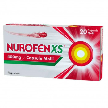 NUROFENXS 400MG IBUPROFENE ANTIDOLORIFICO 20 CAPSULE MOLLI