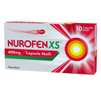 NUROFENXS 400MG IBUPROFENE ANTIDOLORIFICO 10 CAPSULE MOLLI
