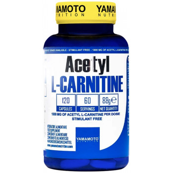 YAMAMOTO N ACETYL L CARNITINE 1000MG 120 CAPSULE