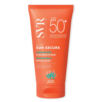 SVR SUN SECURE BLUR SPF50+ FRAGRANCE FREE CREMA MOUSSE VISO 50ML
