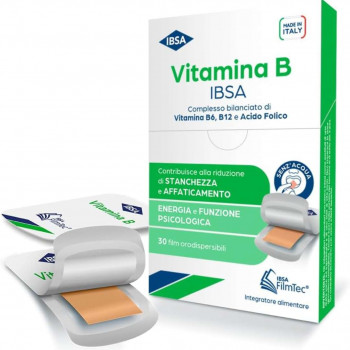 IBSA INTEGRATORE VITAMINA B6 B12 ENERGIA STANCHEZZA FILM 30PZ