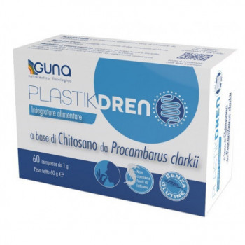 GUNA PLASTIKDREN INTEGRATORE DRENANTE DEPURAZIONE DIGESTIVA 60CPR