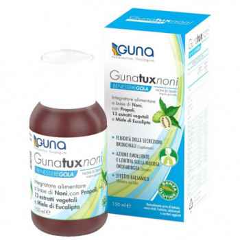 GUNA GUNATUXNONI SCIROPPO TOSSE E GOLA DIFESA RESPIRATORIA 150ML