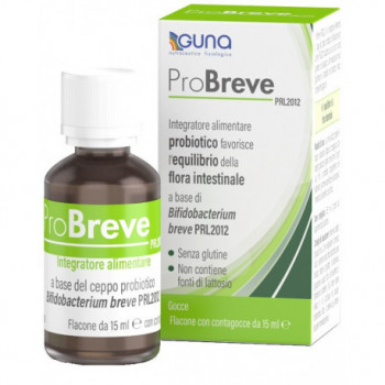 GUNA PROBREVE PROBIOTICO FLORA INTESTINALE EQUILIBRIO DIGESTIVO 15ML