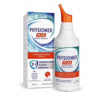 SPRAY NASALE PHYSIOMER PLUS GETTO DELICATO 135 ML