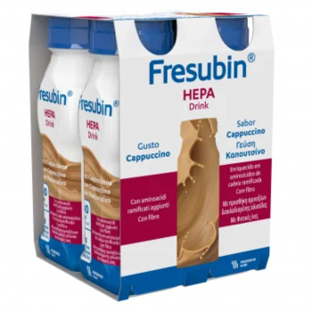 FRESUBIN HEPA CAPPUCCINO BEVANDA NUTRIZIONE EPATICA 4X200ML