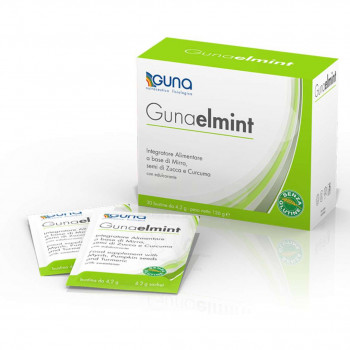 GUNA GUNAELMINT INTEGRATORE INTESTINO GONFIORE E DEPURAZIONE 30 BUSTE