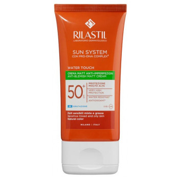 RILASTIL SUN SYSTEM WATER TOUCH FLUIDO SPF50+ VISO IDRATANTE 50 ML