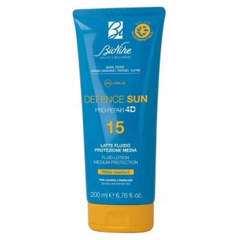 BIONIKE DEFENCE SUN LATTE FLUIDO SPF15 PROTEZIONE MEDIA 200 ML