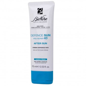 BIONIKE DEFENCE SUN CREMA DOPOSOLE LENITIVA RIPARATRICE VISO CORPO 75 ML