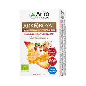 ARKOROYAL ENERGING BOOSTER BIO 10 FLACONCINI DA 15 ML