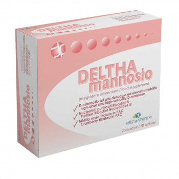 DELTHA MANNOSIO INTEGRATORE CISTITE E VIE URINARIE 20 BUSTINE