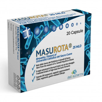 MASUROTA PROBIOTICO FERMENTI LATTICI INTESTINO 20 CAPSULE