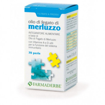 OLIO DI FEGATO DI MERLUZZO 200 PERLE
