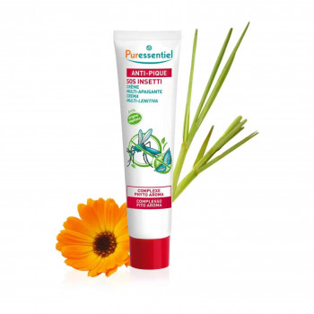 PURESSENTIEL CREMA LENITIVA SOS PUNTURE INSETTI MEDUSE PIANTE BIO 40ML