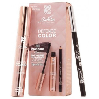DEFENCE COLOR SPECIAL SET OCCHI MASCARA 3D + MATITA KHOL & KAJAL