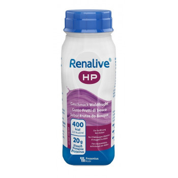 RENALIVE HP GUSTO FRUTTI DI BOSCO 4 FLACONI DA 200 ML SENZA GLUTINE