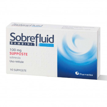 SOBREFLUID ADULTI MUCOLITICO TOSSE GRASSA 10 SUPPOSTE
