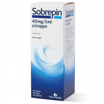 SOBREPIN SCIROPPO MUCOLITICO SOBREROLO TOSSE GRASSA 40 MG/5 ML 200ML