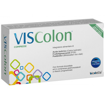 VISCOLON 30 COMPRESSE GASTRORESISTENTI A RILASCIO PROGRAMMATO SENZA GLUTINE NATURALMENTE PRIVO DI LATTOSIO
