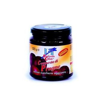 COMPOSTA DI PRUGNE BIO CON POLPA DI MELA 320 G