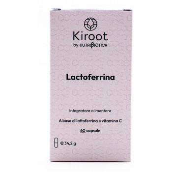 KIROOT BY NUTRIBIOTICA LACTOFERRINA 60 CAPSULE SENZA GLUTINE SENZA LATTOSIO